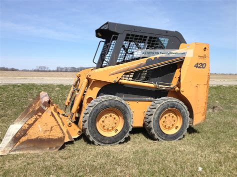 420 case skid steer|case 420 skid steer review.